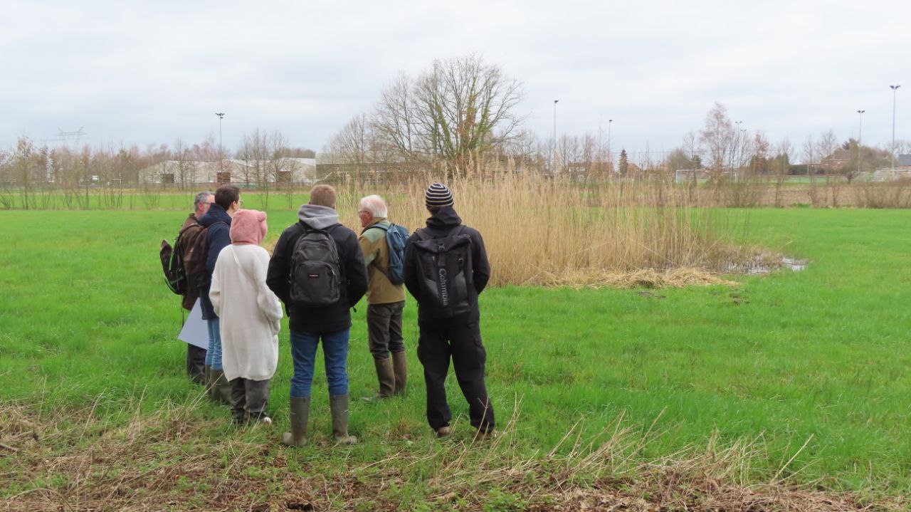 Water retention potential of a nature conservation area