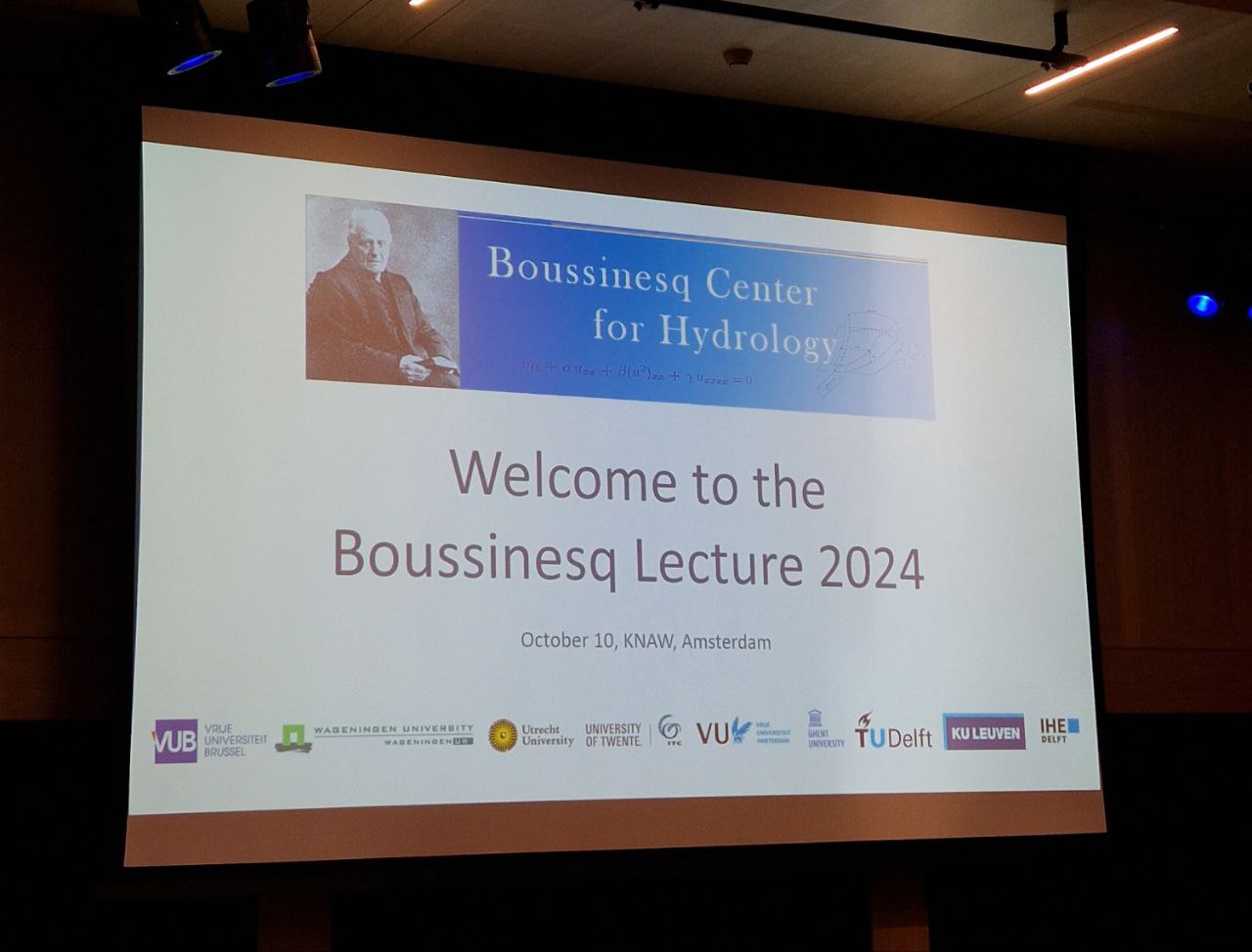 Boussinesq Lecture 2024: Monitoring water retention in restored nature areas